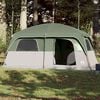 vidaXL Family Tent Cabin 8-Person Green Waterproof