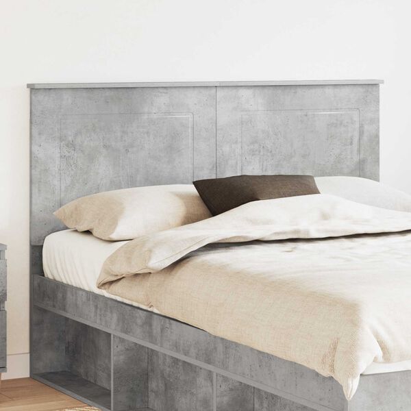 vidaXL Headboard Concrete Grey 100 cm Engineered Wood