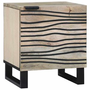 vidaXL Bedside Cabinet White 40 x 33 x 46 cm Engineered Wood