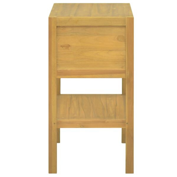 vidaXL Bathroom Cabinet 60x40x75 cm Solid Wood Teak
