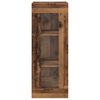 vidaXL Wall Mounted Cabinet Old Wood 34.5 x 34 x 90 cm