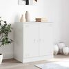 vidaXL Sideboard White 67x39x73 cm Steel