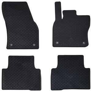 vidaXL Car Mat 4 pcs Black VW TIGUAN , for TOURAN TPE