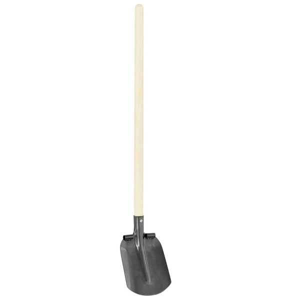 vidaXL Shovel Head Silver 33 x 21 cm Powder-Coated Steel