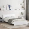 vidaXL Bed Frame without Mattress White 120x200 cm