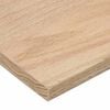 vidaXL Stair Treads 2 pcs Untreated 110x25x2 cm Solid Wood Oak