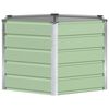vidaXL Planter Pastel Green 129 x 129 x75 cm Steel