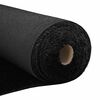 vidaXL Artificial Grass Black 2 x 1 m Polypropylene