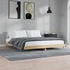 vidaXL Bed Frame without Mattress Sonoma Oak 160x200 cm Engineered Wood
