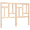 vidaXL Bed Frame without Mattress Double Solid Wood