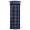vidaXL Self Inflating Camping Mattress with Pillow 1-Person Grey