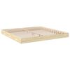 vidaXL Bed Frame without Mattress Sonoma Oak 200x200 cm Engineered Wood