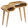 vidaXL Console Table Solid Mango Wood 90x35x76 cm