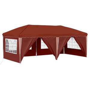 vidaXL Pop-up Party Tent 575 x 288 x 245 cm Terracotta