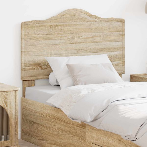 vidaXL Headboard Sonoma Oak 75 cm Engineered wood