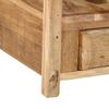 vidaXL Side Table with Drawer Brown 43 x 32 x 46 cm Solid Reclaim wood