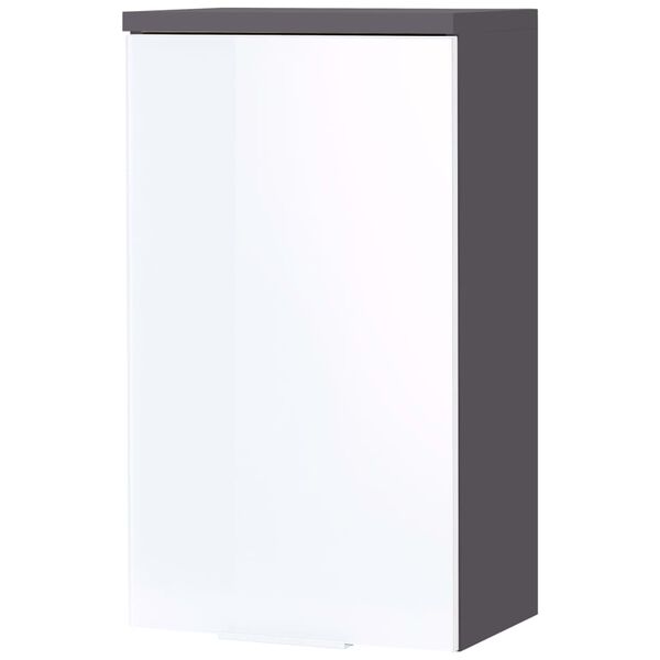 Germania Bathroom Wall Cabinet GW-Pescara Graphite White