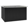 vidaXL Garden Storage Box Anthracite 171x99x93 cm