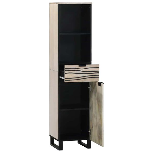 vidaXL Bathroom Sink Cabinet White 38 x 33 x 160 cm Engineered wood