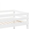 vidaXL Bunk Bed White 80x200 cm Solid Wood Pine