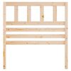 vidaXL Bed Headboard 81x4x100 cm Solid Wood Pine