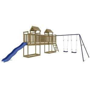 vidaXL Outdoor Playset Impregnated Wood Pine