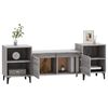 vidaXL TV Cabinet Grey Sonoma 160x35x55 cm Engineered Wood