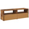 vidaXL TV Cabinets with LED Lights 2 pcs Old Wood Engineered Wood