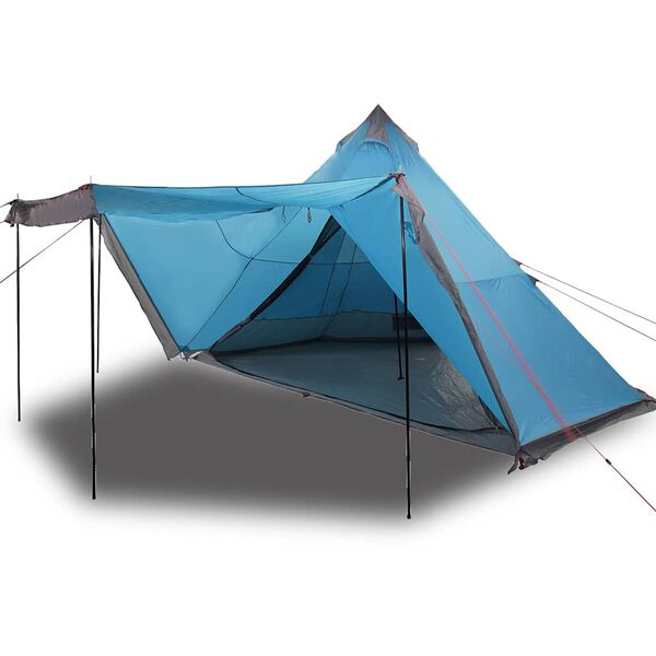 vidaXL Family Tent Tipi 8-Person Blue Waterproof