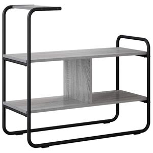 vidaXL Console Table Grey Sonoma 80 x 35 x 75 cm Engineered Wood