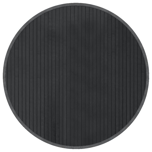 vidaXL Rug Round Grey60 cm Bamboo