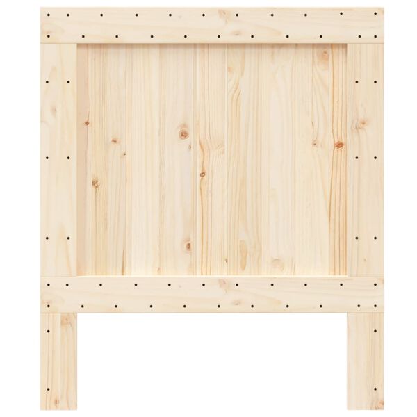 vidaXL Headboard 80x104 cm Solid Wood Pine