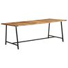 vidaXL Dining Table 200x100x75 cm Solid Wood Mango