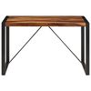 vidaXL Dining Table 120x60x76 cm Solid Acacia Wood