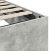 vidaXL Ottoman Bed Frame Concrete Grey 150 x 200 cm Engineered Wood