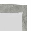 vidaXL Wall-Mounted Coat Rack Concrete Grey 96 x 1.5 x 90 cm
