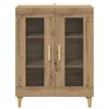 vidaXL Sideboard Artisan Oak 69.5 x 34 x 90 cm Engineered Wood