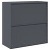 vidaXL Storage Cabinet Anthracite 90 x 40 x 90 cm Steel