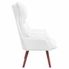 vidaXL Armchair White 69 x 74 x 93 cm Artificial Leather