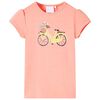 Kids' T-shirt Neon Coral 116