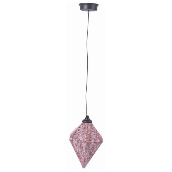 Luxform Solar LED Garden Hanging Light Oriental Tyana Pink