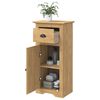 vidaXL Bathroom Cabinet with Drawer BODO Honey Brown 44 x 30 x 90 cm