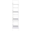 vidaXL 4-Layer Book Shelf White 60x27.6x124.5 cm Engineered Wood