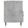 vidaXL TV Cabinet Concrete Grey 102x36x50 cm Engineered Wood