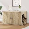 vidaXL Cat House Sonoma 85 x 55 x 50.5 cm Engineered Wood