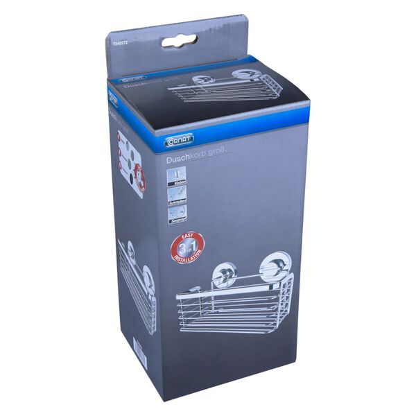 CORNAT Shower Basket 3in1 Large Chrome