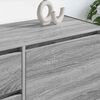 vidaXL TV Cabinet Grey Sonoma 100 x 36 x 49.5 cm Engineered Wood