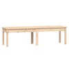 vidaXL 2-Seater Garden Bench 159.5x44x45 cm Solid Wood Pine