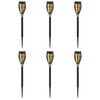 vidaXL Outdoor Solar Lights with Ground Spike 6 pcs Warm White 47.5 cm