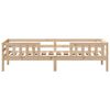 vidaXL Bed Frame 90x200 cm Solid Wood Pine